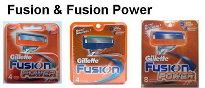 Gillette fusion pover